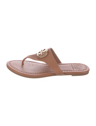 Tory Burch Leather Slides