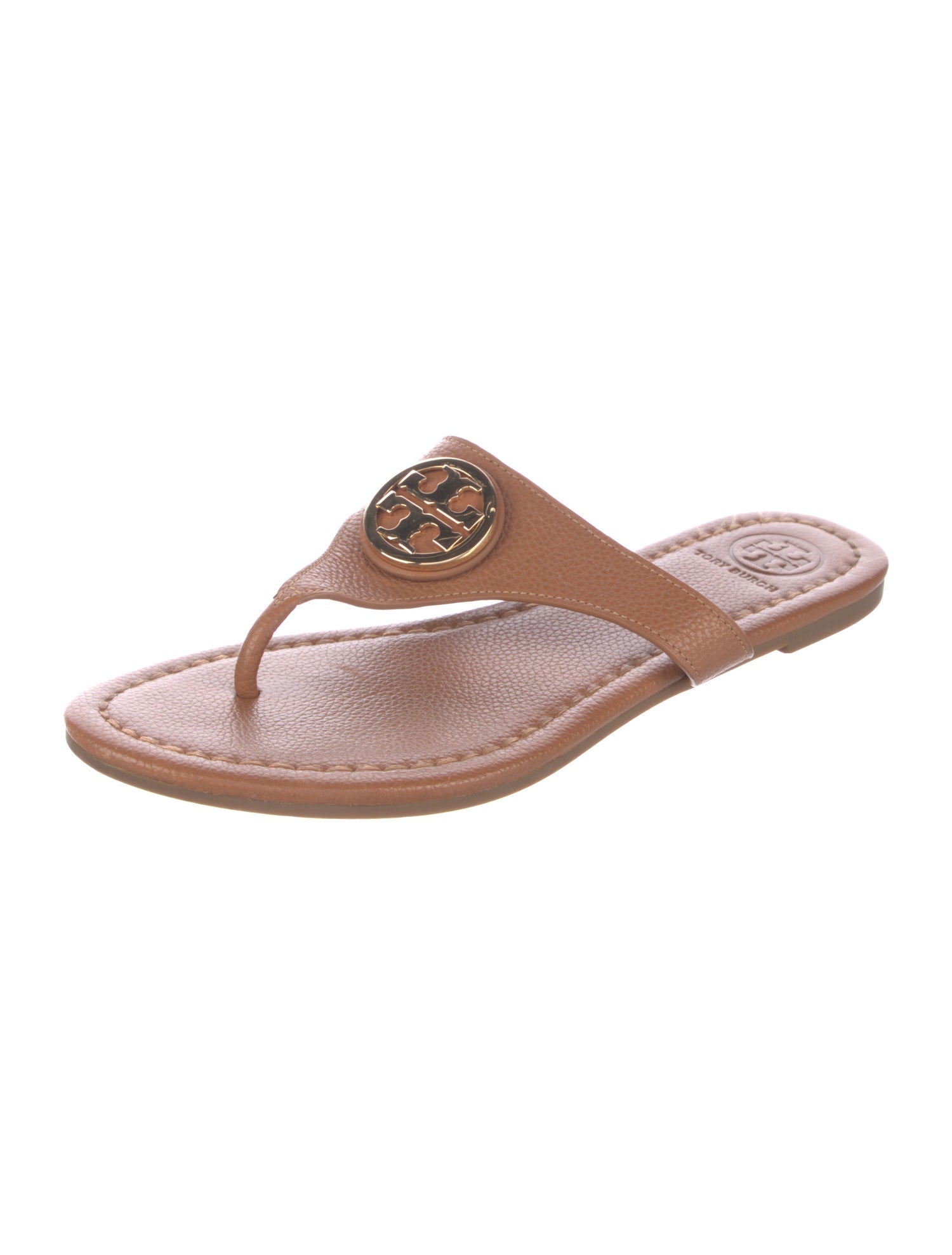 Tory Burch Leather Slides