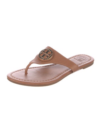 Tory Burch Leather Slides