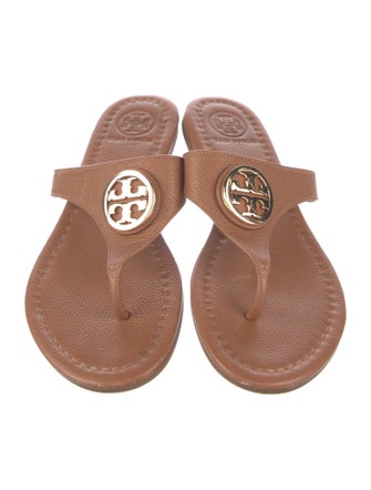 Tory Burch Leather Slides