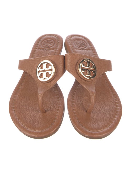 Tory Burch Leather Slides