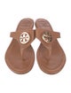 Tory Burch Leather Slides