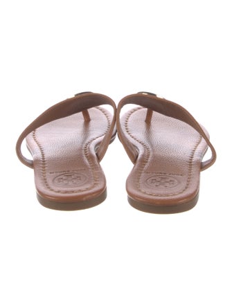 Tory Burch Leather Slides