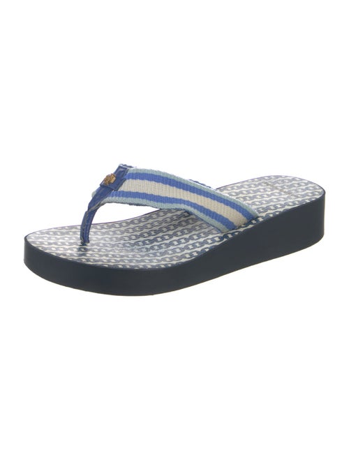 Tory Burch Rubber Printed Flip Flops