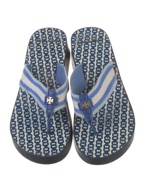 Tory Burch Rubber Printed Flip Flops