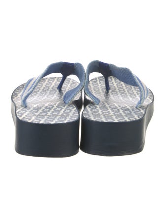 Tory Burch Rubber Printed Flip Flops