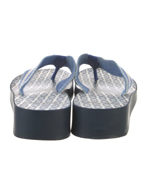 Tory Burch Rubber Printed Flip Flops