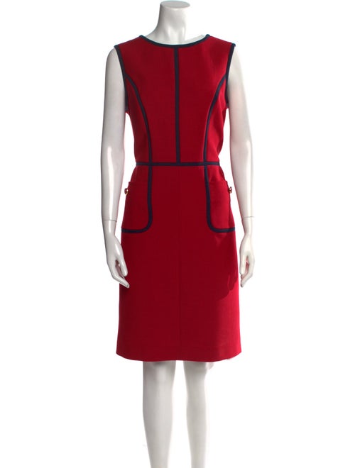 Tory Burch Crew Neck Knee-Length Dress
