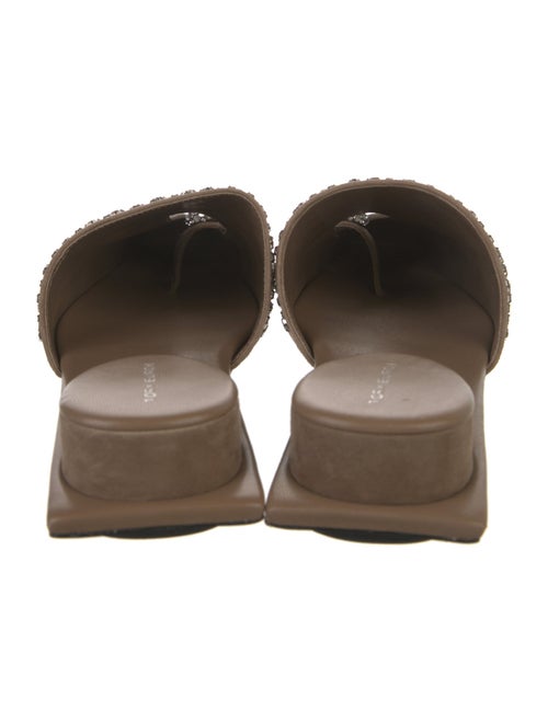 Tory Burch Suede D'Orsay Flats