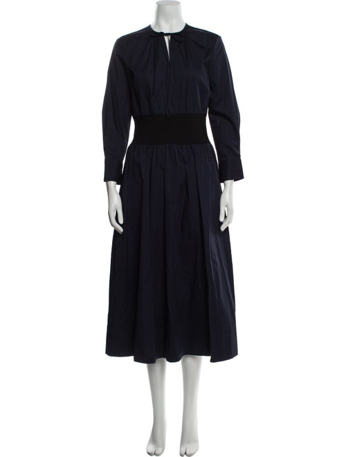 Tory Burch Crew Neck Long Dress