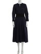 Tory Burch Crew Neck Long Dress