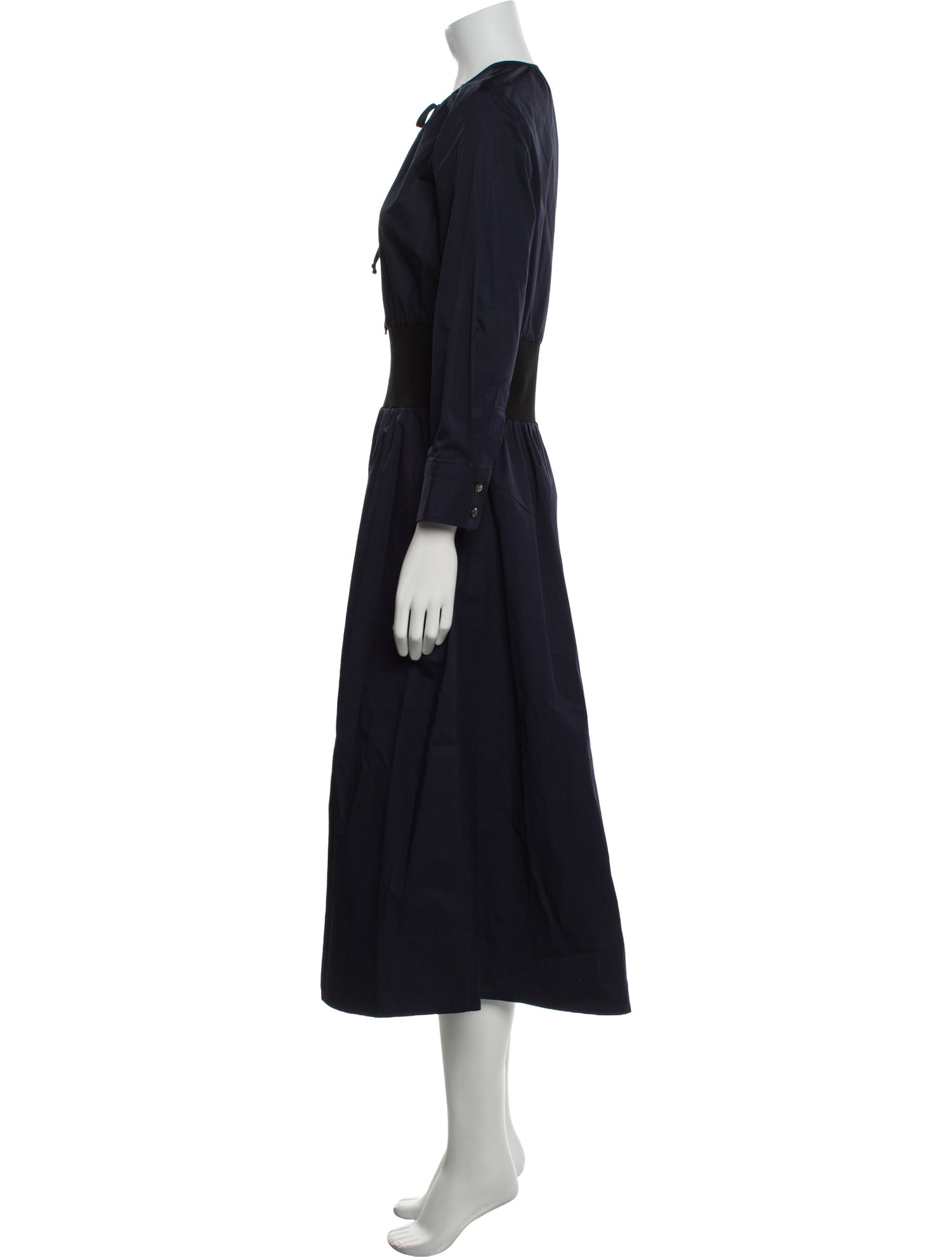 Tory Burch Crew Neck Long Dress