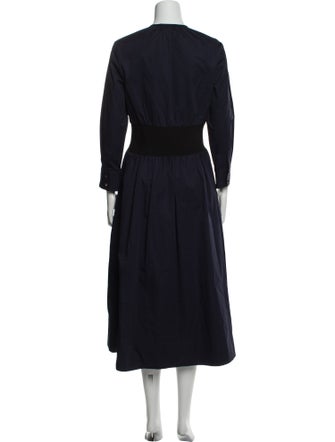 Tory Burch Crew Neck Long Dress