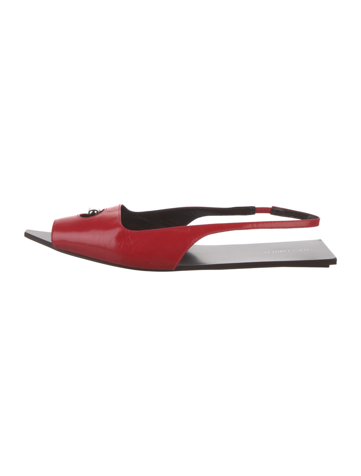 Tory Burch Leather Slingback Flats