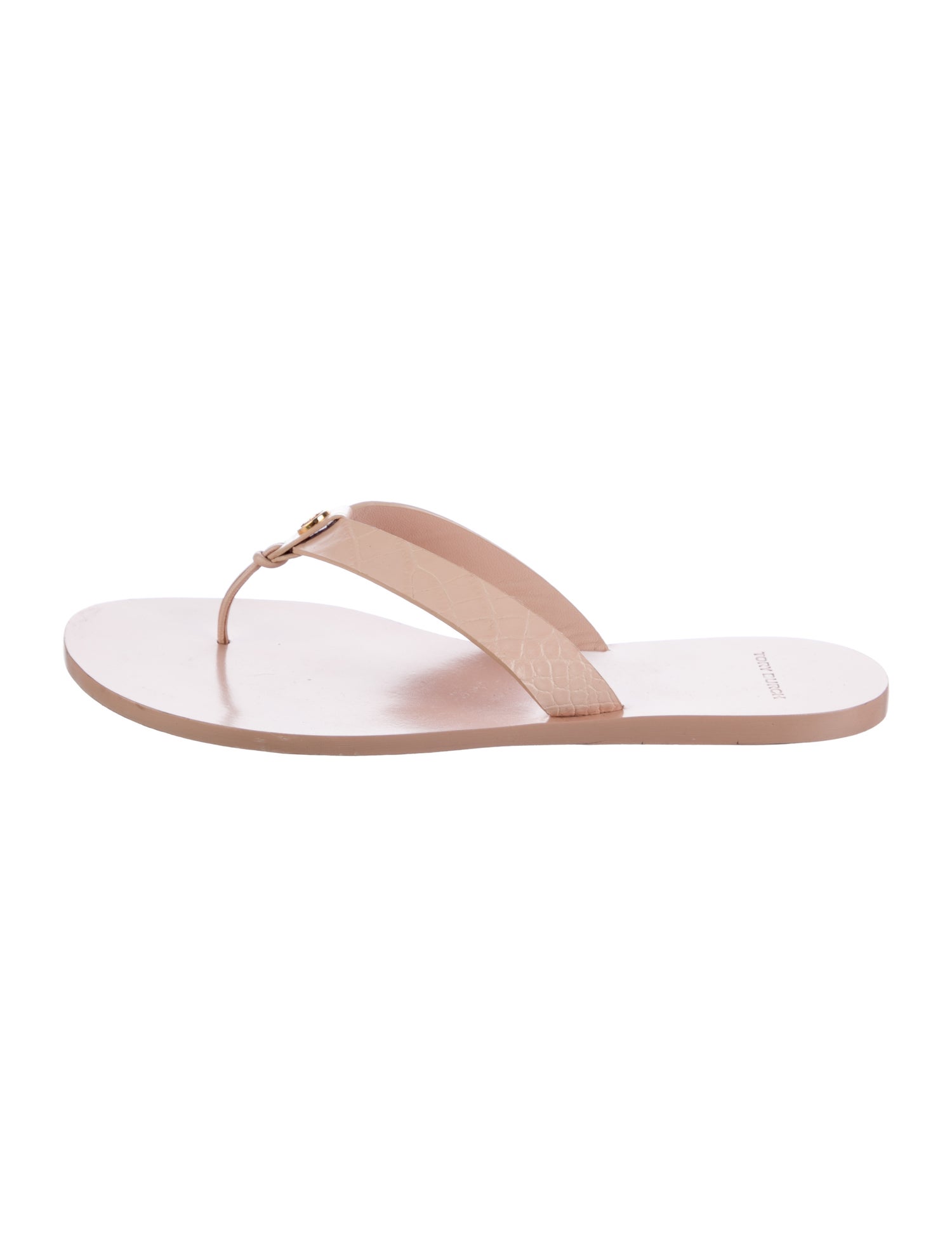 Tory Burch Leather Flip Flops