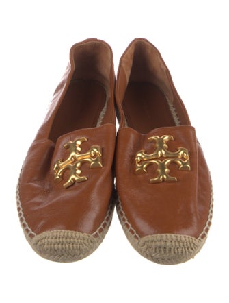 Tory Burch Leather Espadrilles