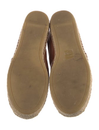 Tory Burch Leather Espadrilles