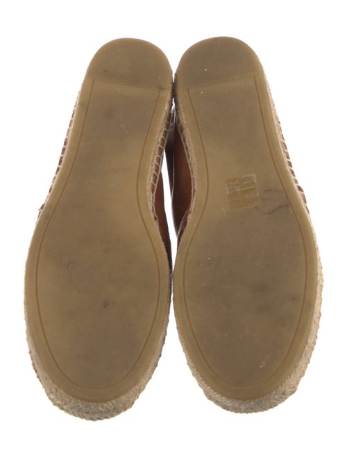 Tory Burch Leather Espadrilles