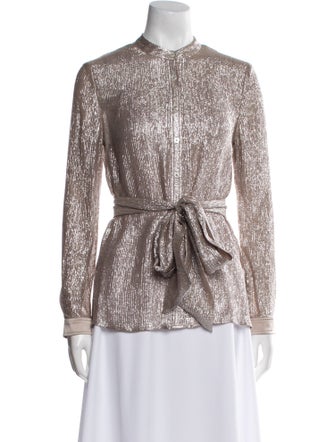 Tory Burch Silk Printed Blouse