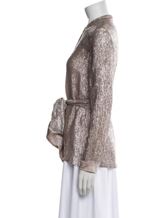 Tory Burch Silk Printed Blouse