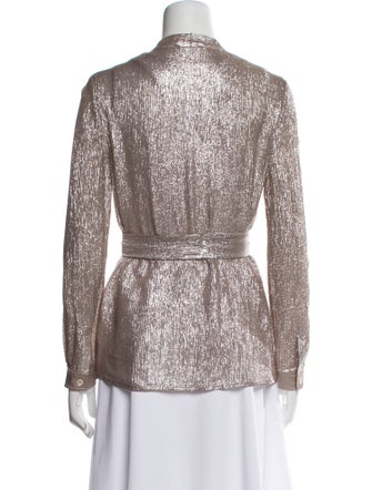 Tory Burch Silk Printed Blouse