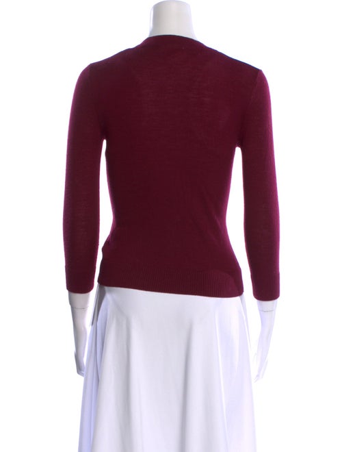 Tory Burch Merino Wool V-Neck Sweater