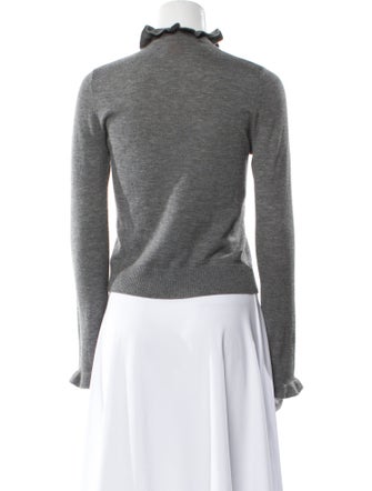 Tory Burch Wool Mock Neck Sweater