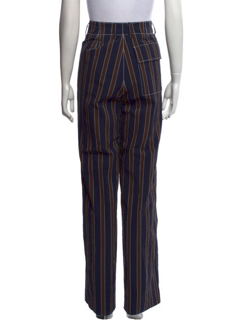 Tory Burch Striped Wide Leg Pants