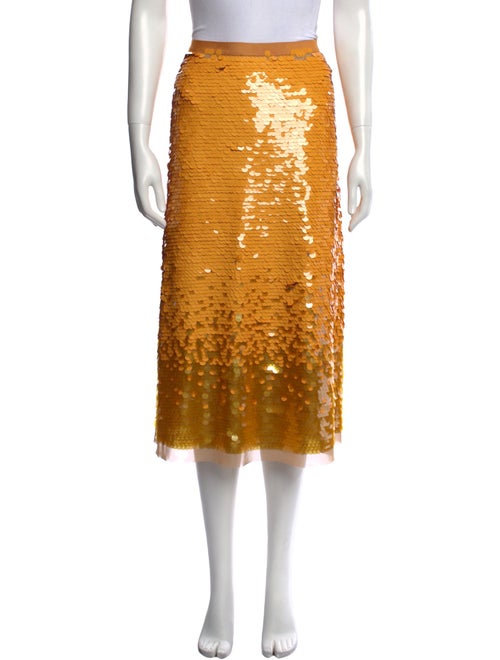 Tory Burch Sequin Embellishments Knee-Length Skirt