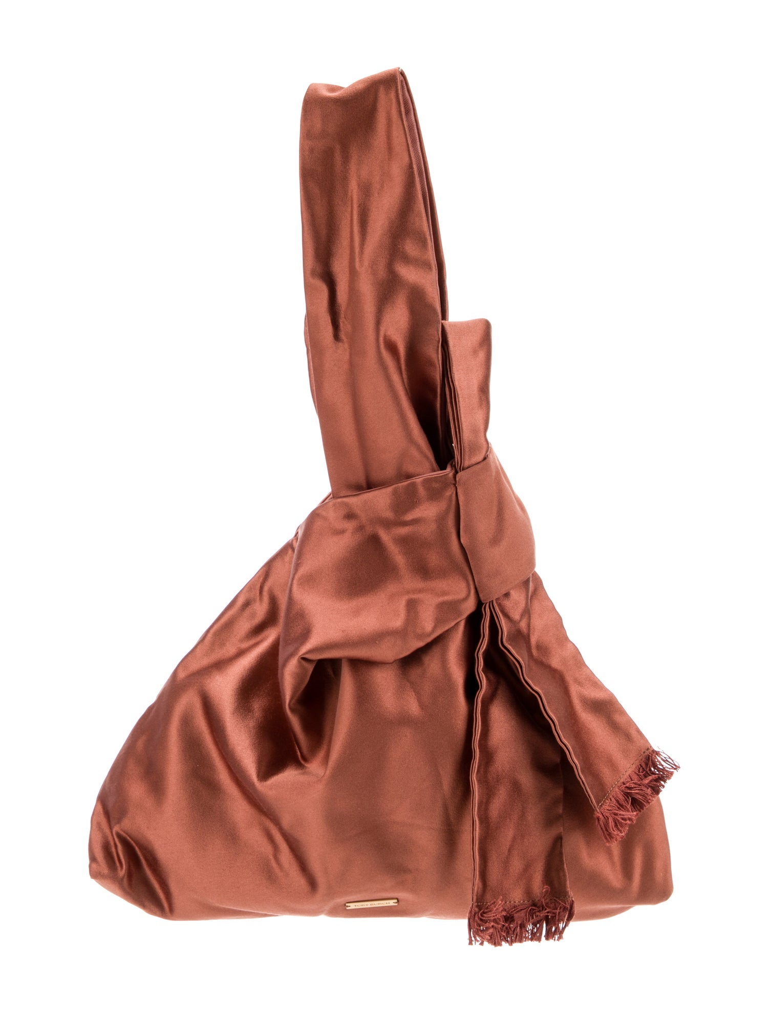 Tory Burch Satin Top Handle Bag