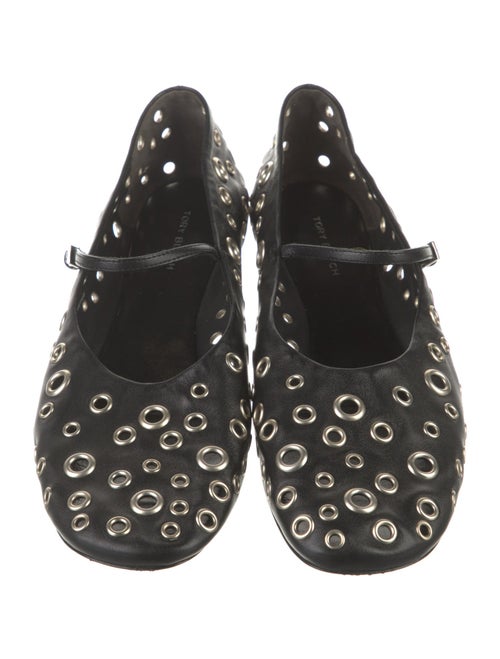 Tory Burch Leather Mary Jane Flats