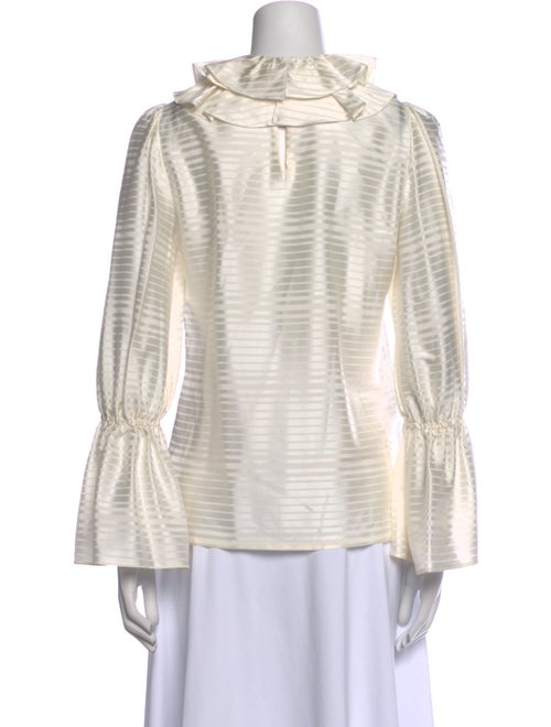 Tory Burch Silk Striped Blouse