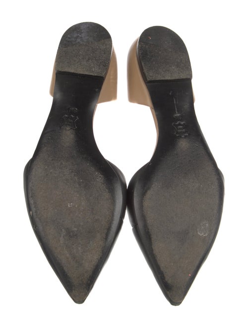 Tory Burch Leather D'Orsay Flats