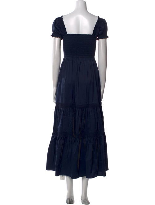 Tory Burch Square Neckline Long Dress