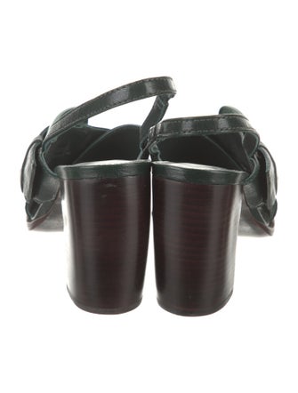 Tory Burch Leather Slingback Sandals