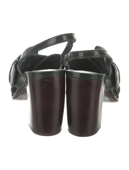 Tory Burch Leather Slingback Sandals