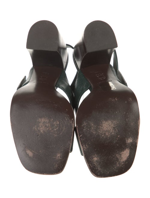 Tory Burch Leather Slingback Sandals