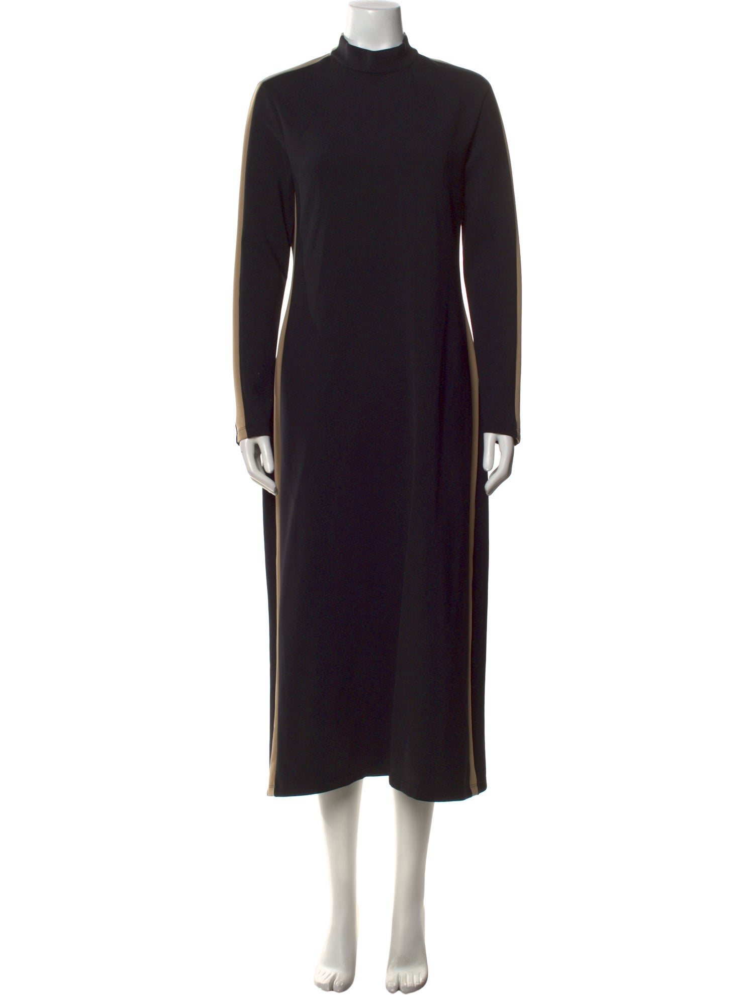 Tory Burch Mock Neck Long Dress