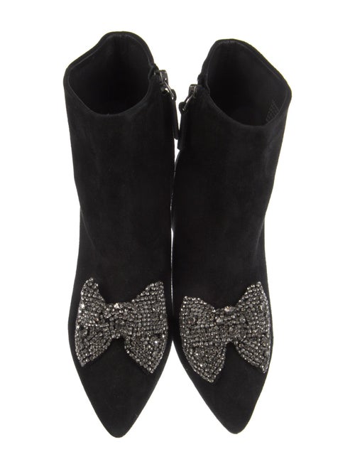 Tory Burch Suede Bow Accents Pumps