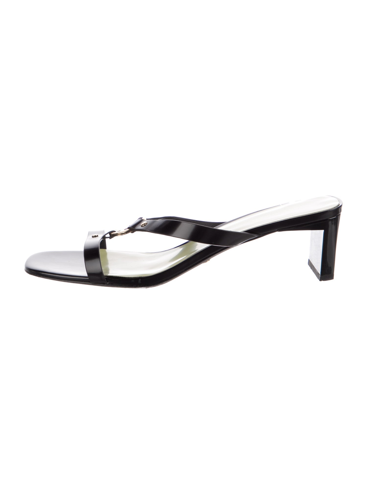 Tory Burch Leather Slides w/ Tags