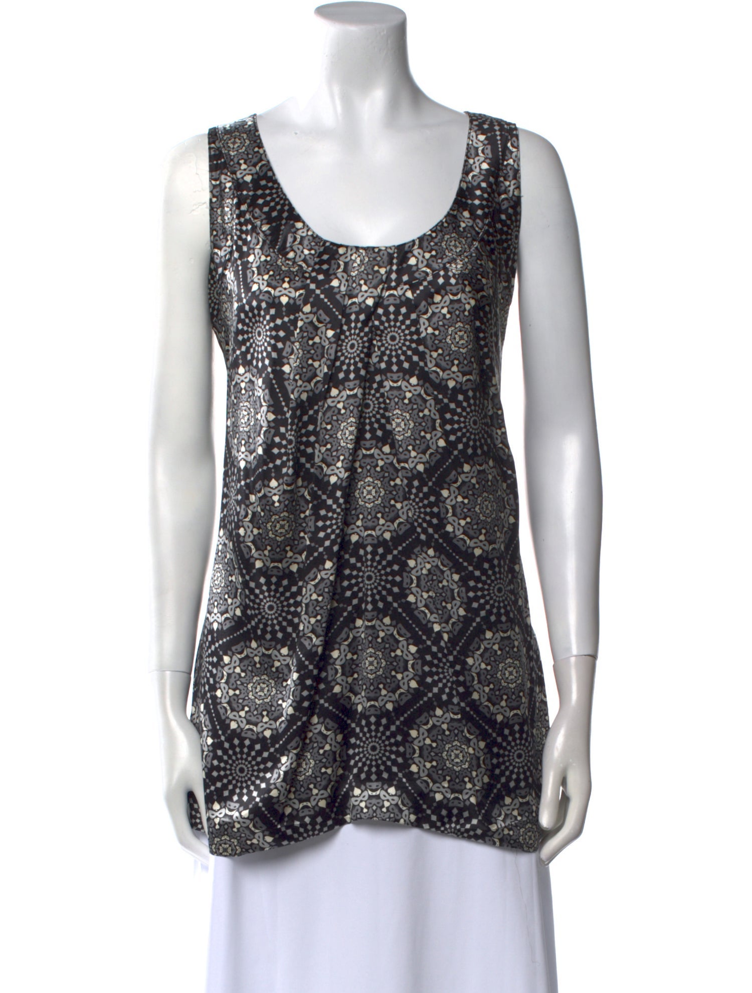 Tory Burch Silk Printed Tunic