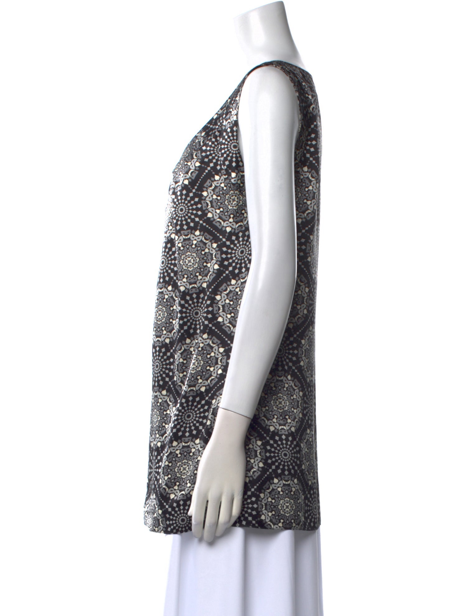 Tory Burch Silk Printed Tunic