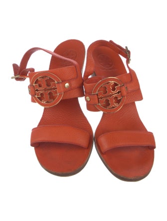 Tory Burch Leather Slingback Sandals