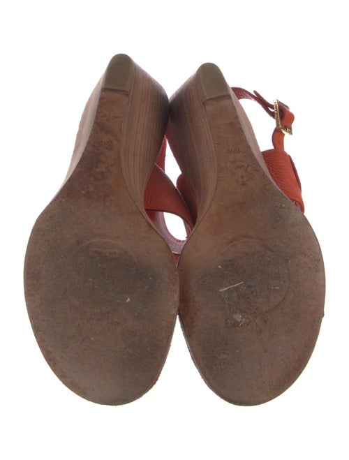 Tory Burch Leather Slingback Sandals