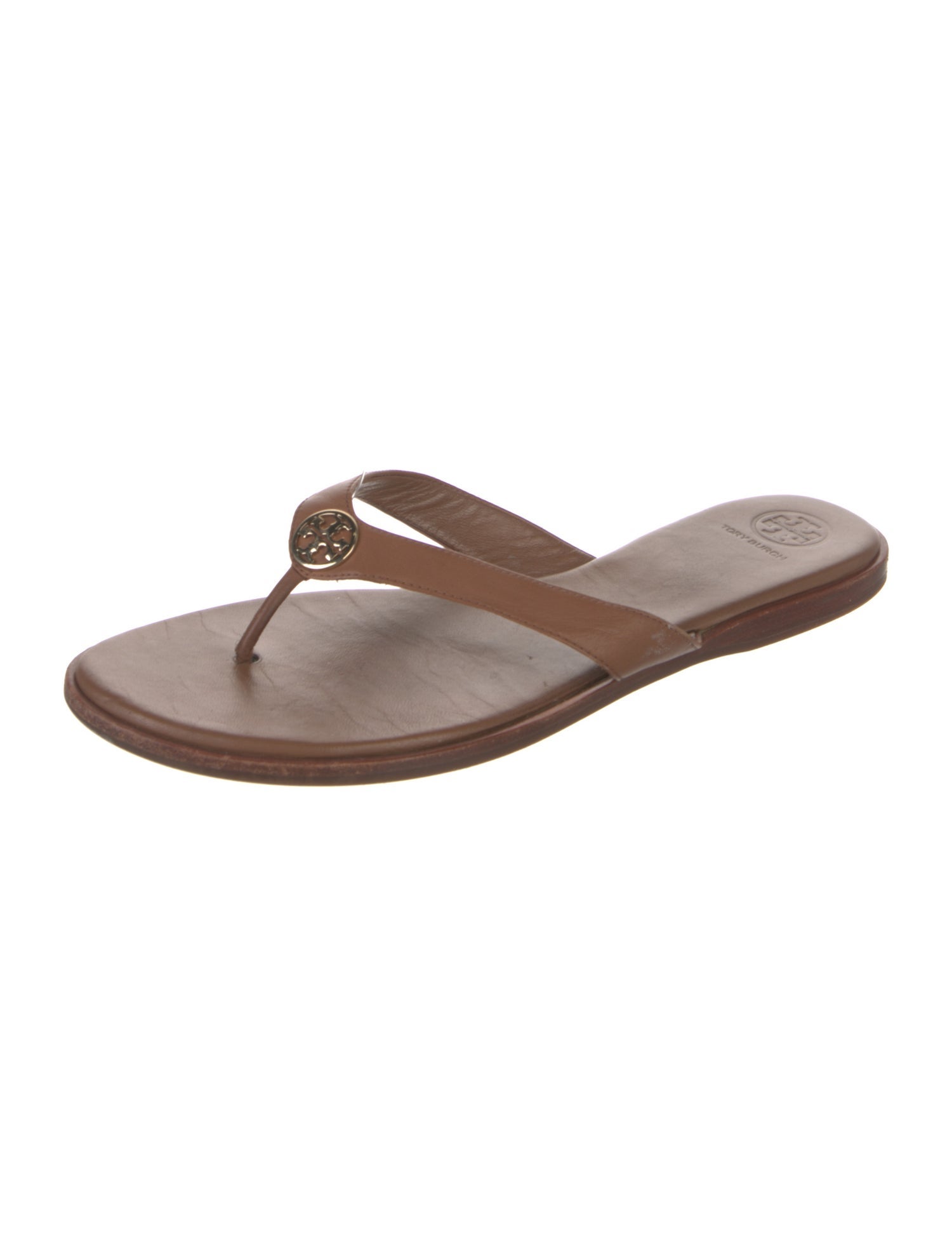 Tory Burch Leather Slides