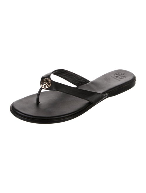 Tory Burch Leather Flip Flops