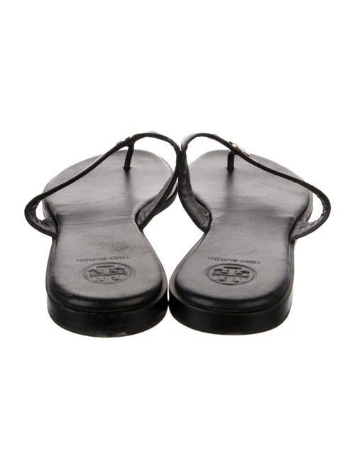 Tory Burch Leather Flip Flops