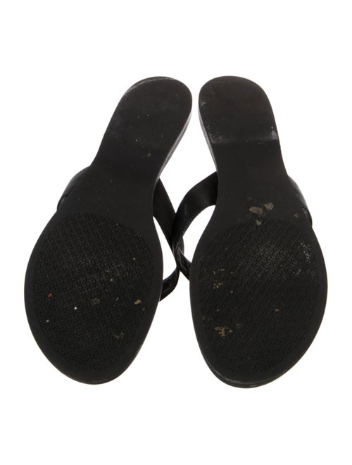 Tory Burch Leather Flip Flops