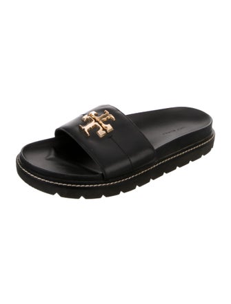 Tory Burch Leather Slides