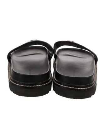 Tory Burch Leather Slides